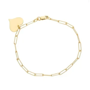 callegaro1964 Bracciale Cuore In Oro Giallo Discount