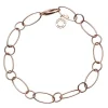 chantecler Bracciale in oro rosa, maglie ovali e tonde Outlet