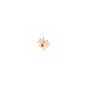 dodo Charm Lady in Oro Rosa 9kt e Rubino Clearance