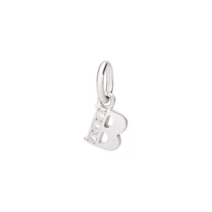 dodo Lettera In Oro Bianco 18ct e Diamanti Outlet