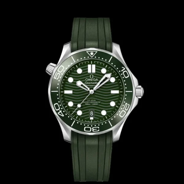omega SEAMASTER DIVER 300M CO‑AXIAL MASTER CHRONOMETER 42 MM-VERDE-CAUCCIU Clearance