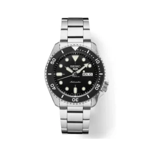 seiko 5 SPORTS AUTOMATICO QUADRANTE NERO Discount