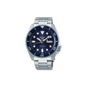 seiko 5 Sports Automatico Quadrante Blu Clearance