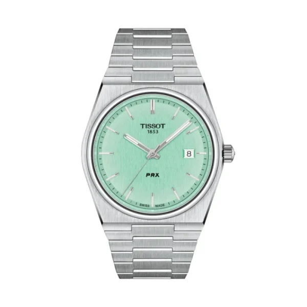 tissot PRX QUARZO 40 MM VERDE CHIARO Discount